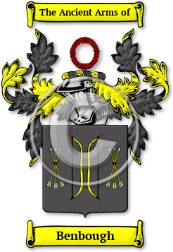 Benbough Family Crest Download (jpg) Legacy Series - 150 DPI