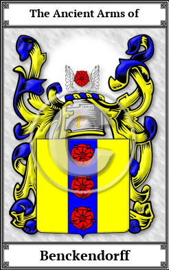 Benckendorff Family Crest Download (JPG)  Book Plated - 150 DPI