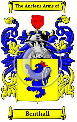 Benthall Family Crest/Coat of Arms