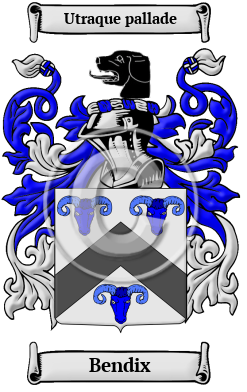 Bendix Family Crest/Coat of Arms