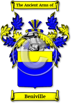 Beniville Family Crest Download (JPG) Legacy Series - 600 DPI