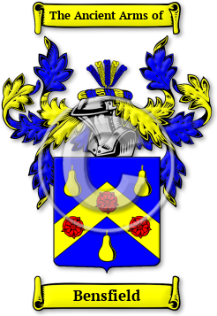 Bensfield Family Crest Download (JPG) Legacy Series - 300 DPI