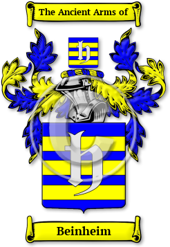 Beinheim Family Crest Download (JPG) Legacy Series - 600 DPI