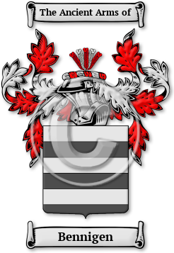 Bennigen Family Crest Download (jpg) Legacy Series - 150 DPI
