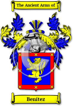 Benítez Family Crest Download (jpg) Legacy Series - 150 DPI