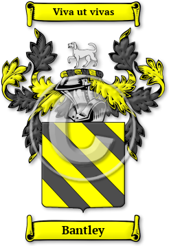 Bantley Family Crest Download (JPG) Legacy Series - 600 DPI