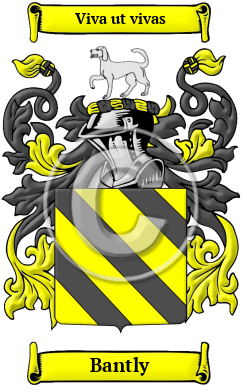 Bantly Family Crest/Coat of Arms
