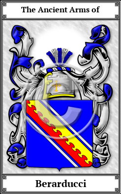 Berarducci Family Crest Download (JPG)  Book Plated - 150 DPI
