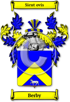 Berby Family Crest Download (jpg) Legacy Series - 150 DPI