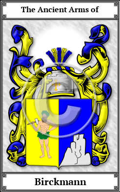 Birckmann Family Crest Download (JPG)  Book Plated - 150 DPI