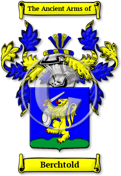 Berchtold Family Crest Download (JPG) Legacy Series - 600 DPI