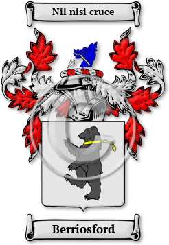 Berriosford Family Crest Download (jpg) Legacy Series - 150 DPI