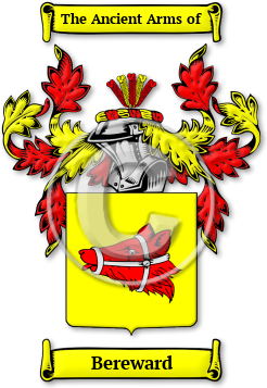 Bereward Family Crest Download (jpg) Legacy Series - 150 DPI