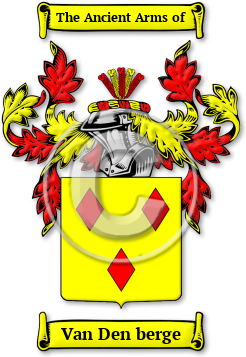 Van Den berge Family Crest Download (JPG) Legacy Series - 600 DPI