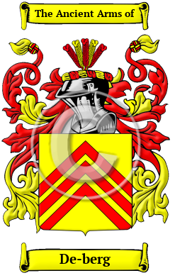 De-berg Family Crest Download (JPG) Heritage Series - 300 DPI