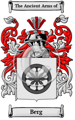 Berg Family Crest Download (JPG) Heritage Series - 600 DPI