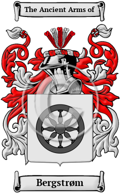 Bergstrøm Family Crest Download (JPG) Heritage Series - 300 DPI