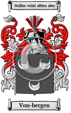Von-bergen Family Crest Download (JPG) Heritage Series - 300 DPI