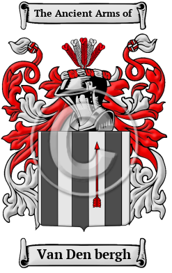 Van Den bergh Family Crest/Coat of Arms