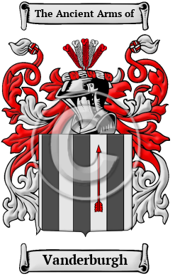 Vanderburgh Family Crest Download (JPG) Heritage Series - 600 DPI