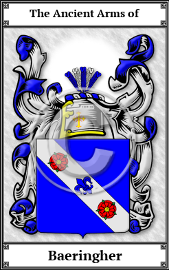 Baeringher Family Crest Download (JPG)  Book Plated - 150 DPI