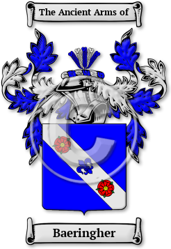 Baeringher Family Crest Download (jpg) Legacy Series - 150 DPI