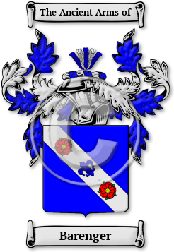 Barenger Family Crest Download (jpg) Legacy Series - 150 DPI