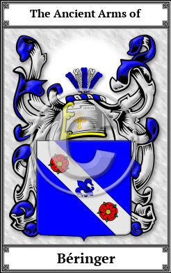 Béringer Family Crest Download (JPG) Book Plated - 600 DPI