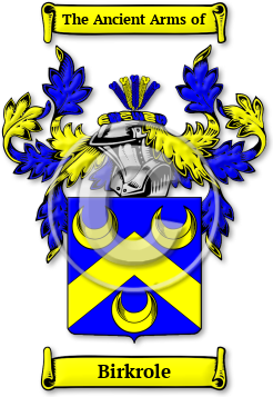 Birkrole Family Crest Download (jpg) Legacy Series - 150 DPI