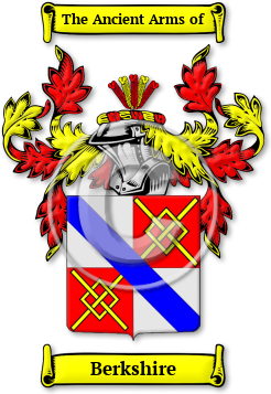 Berkshire Family Crest Download (JPG) Legacy Series - 600 DPI