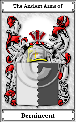 Bernineent Family Crest Download (JPG)  Book Plated - 150 DPI