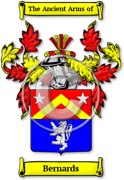 Bernards Family Crest Download (JPG) Legacy Series - 600 DPI