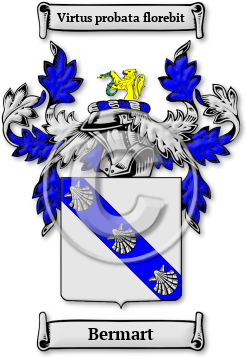 Bermart Family Crest Download (jpg) Legacy Series - 150 DPI