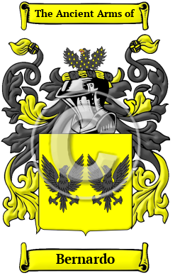 Bernardo Family Crest Download (JPG) Heritage Series - 600 DPI