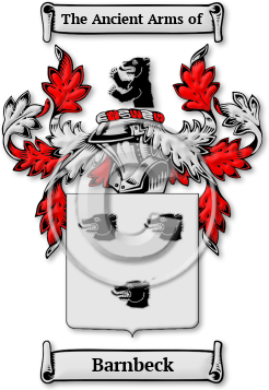 Barnbeck Family Crest Download (jpg) Legacy Series - 150 DPI