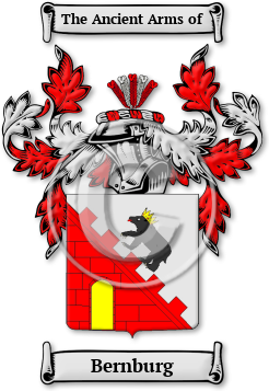 Bernburg Family Crest Download (jpg) Legacy Series - 150 DPI