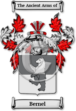 Bernel Family Crest Download (jpg) Legacy Series - 150 DPI