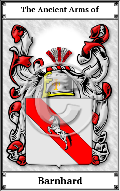 Barnhard Family Crest Download (JPG)  Book Plated - 150 DPI