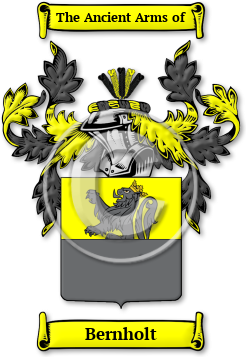 Bernholt Family Crest Download (jpg) Legacy Series - 150 DPI