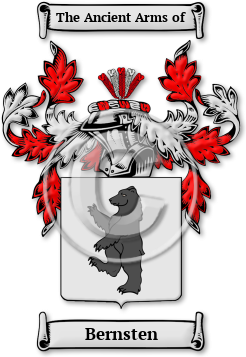 Bernsten Family Crest Download (JPG) Legacy Series - 600 DPI