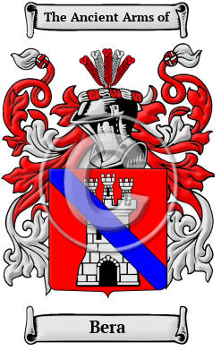 Bera Family Crest Download (JPG) Heritage Series - 600 DPI