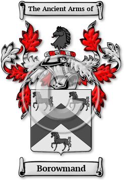 Borowmand Family Crest Download (jpg) Legacy Series - 150 DPI