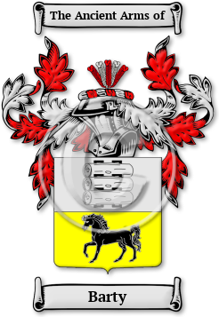 Barty Family Crest Download (JPG) Legacy Series - 600 DPI