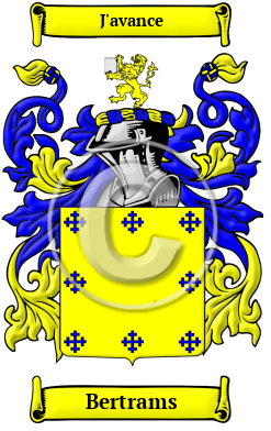 Bertrams Family Crest/Coat of Arms