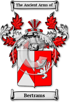 Bertrams Family Crest Download (jpg) Legacy Series - 150 DPI
