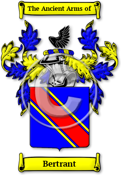 Bertrant Family Crest Download (jpg) Legacy Series - 150 DPI