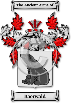 Baerwald Family Crest Download (JPG) Legacy Series - 600 DPI