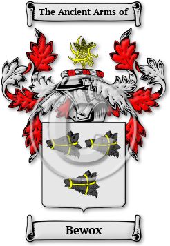 Bewox Family Crest Download (jpg) Legacy Series - 150 DPI