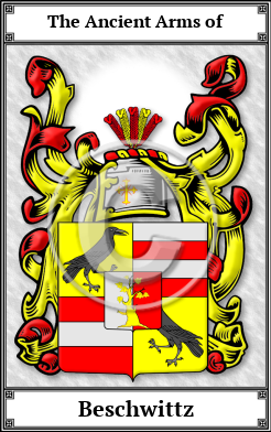 Beschwittz Family Crest Download (JPG)  Book Plated - 150 DPI