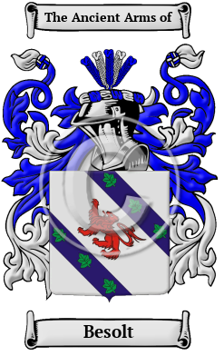 Besolt Family Crest Download (JPG) Heritage Series - 600 DPI